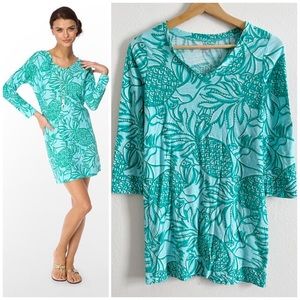 Lilly Pulitzer Corrine Dress in Toucan Tango Print Tunic Top